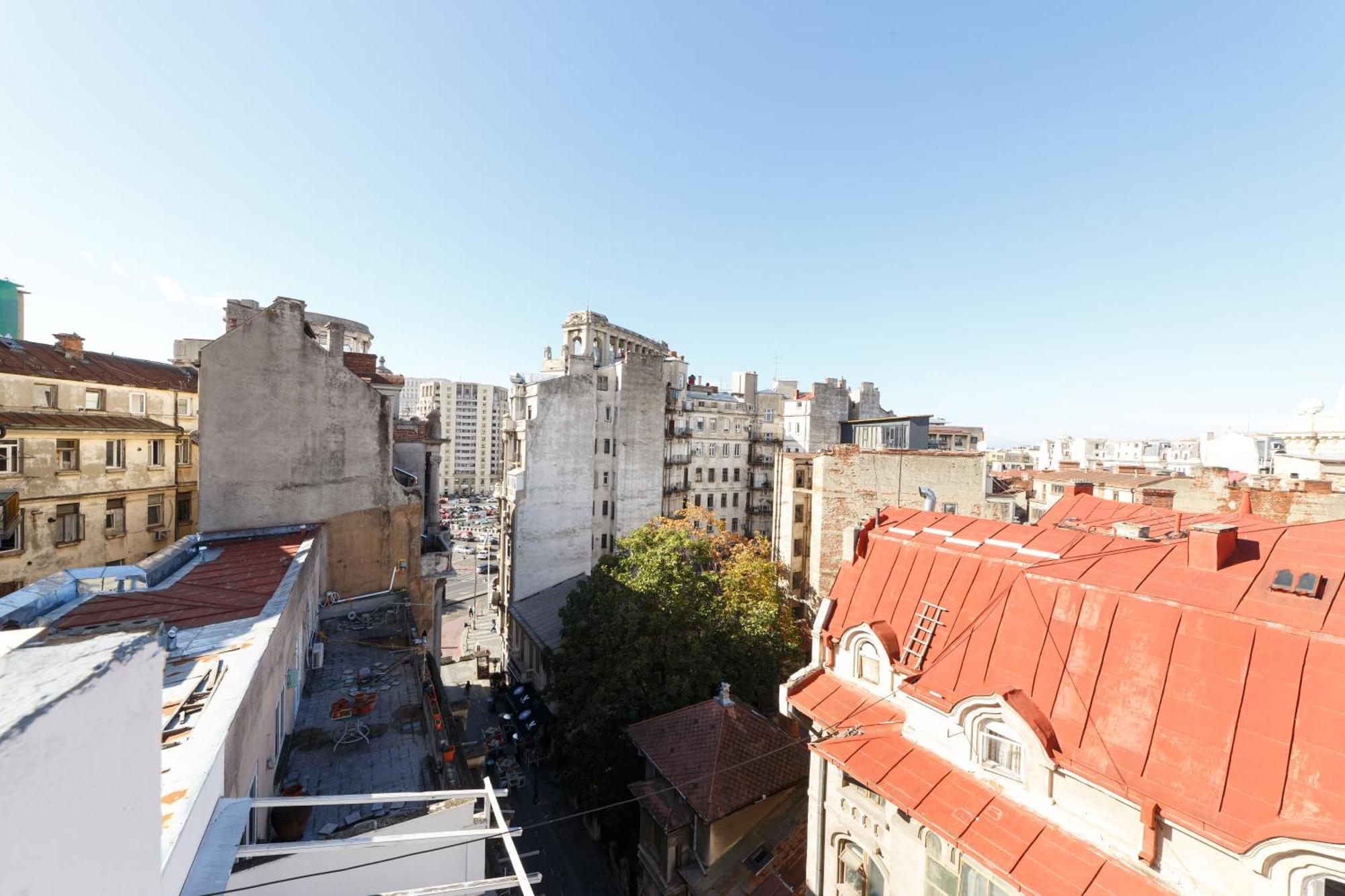 Color Apartments Nicolae Tonitza St Bukares Bagian luar foto